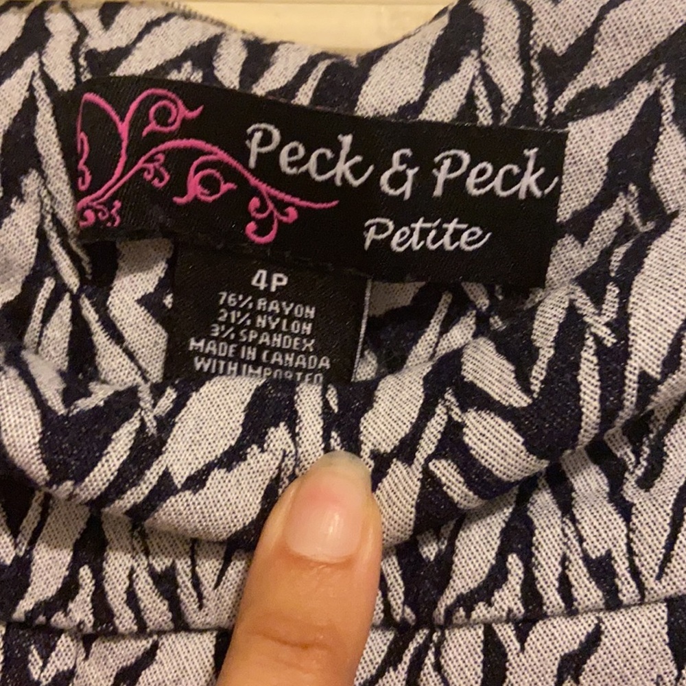 Pattern pull-on pants - Picture 4 of 5